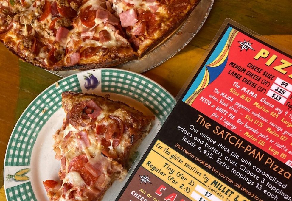 Judging a Pizza by the Wacky Decor: A Surprising Review of Satchel’s Pizza in Gainesville, Florida