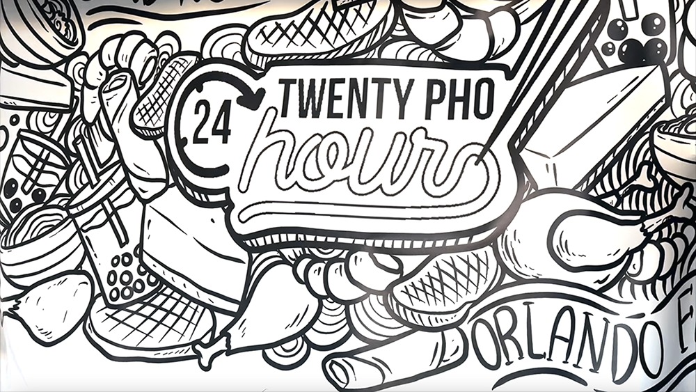 Eating At America’s First 2-D Noodle Bar: Twenty Pho Hours Orlando
